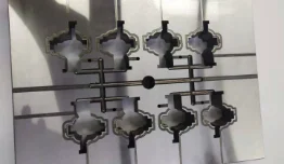 Precision connector mold part