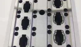 Precision connector mold part