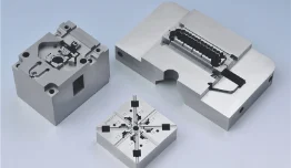 Precision connector mold part